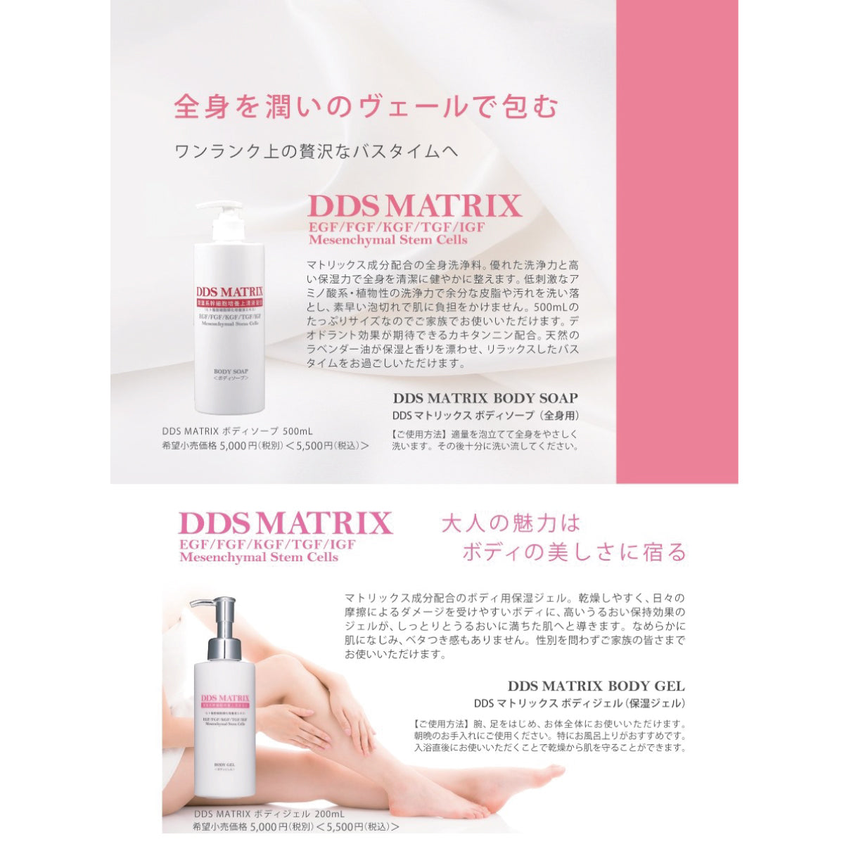 DDS MATRIX ボディジェル